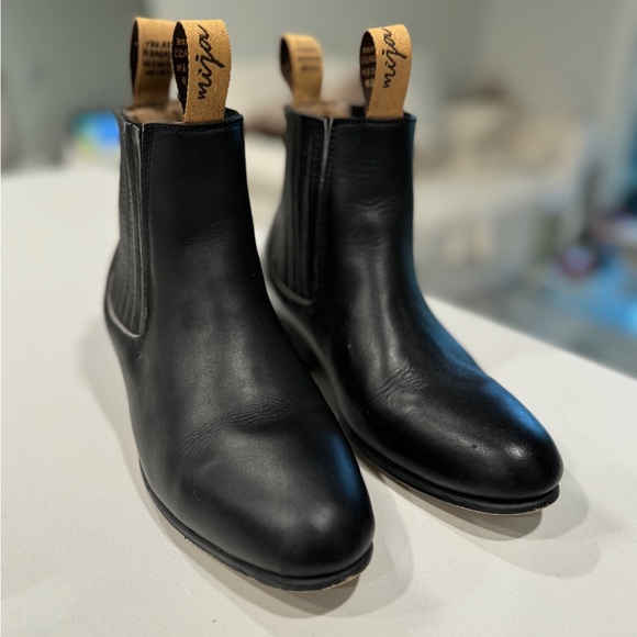 Mija Leather Boots - Picture 3 of 5